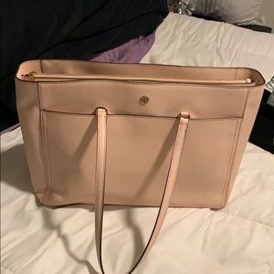 Tory Burch Robinson Tote in Pale Apricot-authentic
